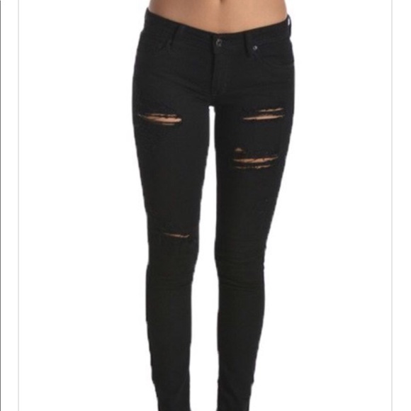 eunina Denim - CLEARANCE✨ Destroyed Junior Size Skinny Jeans